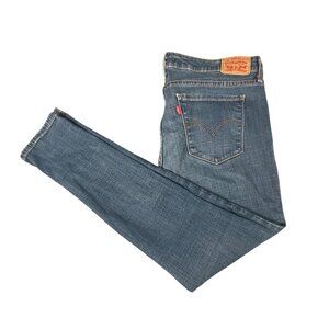 Levis 711 Skinny Womens Jeans Size 31 Waist Denim Stretch Blue Casual